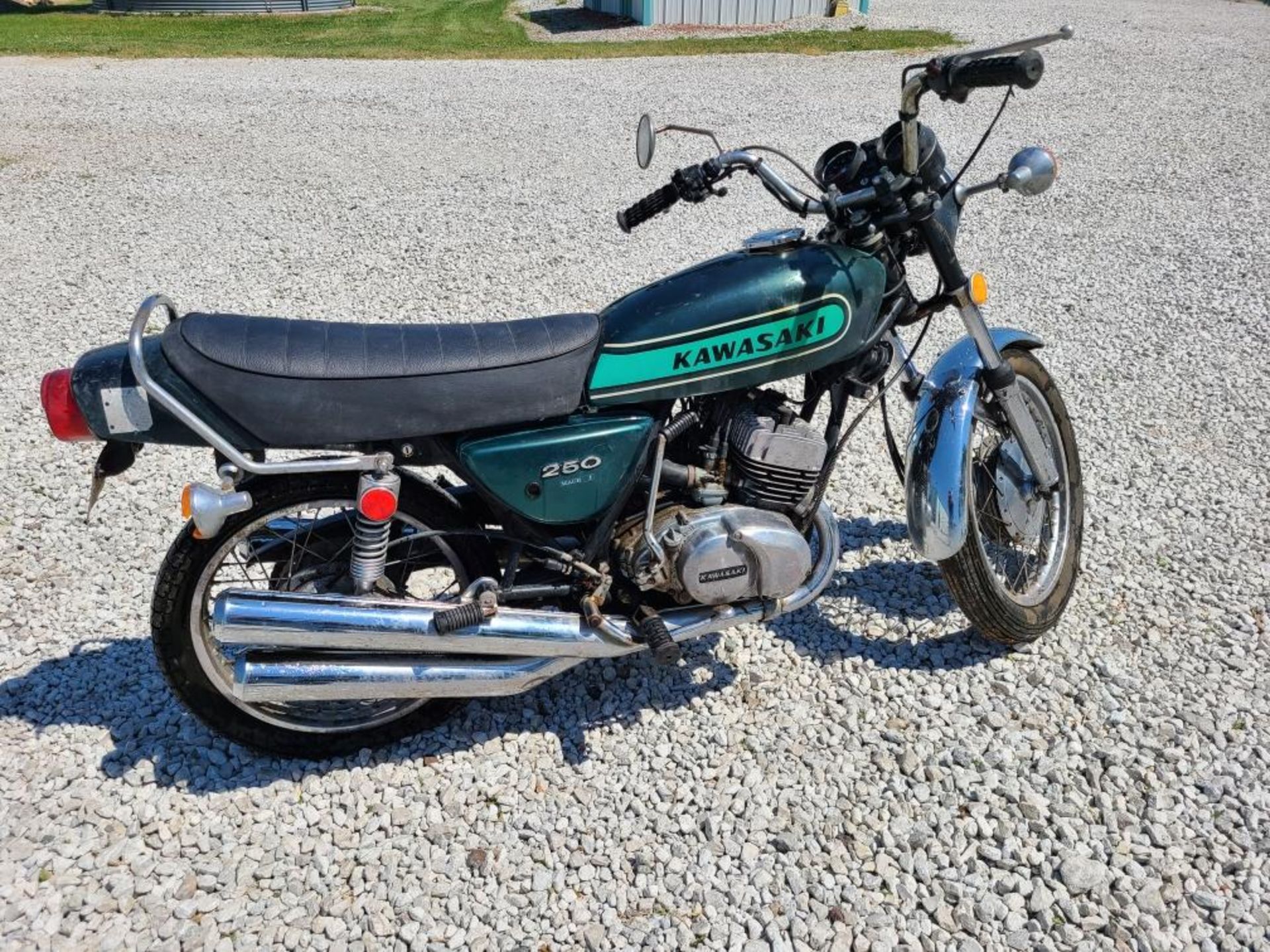 1974 250 Kawasaki motor cycle