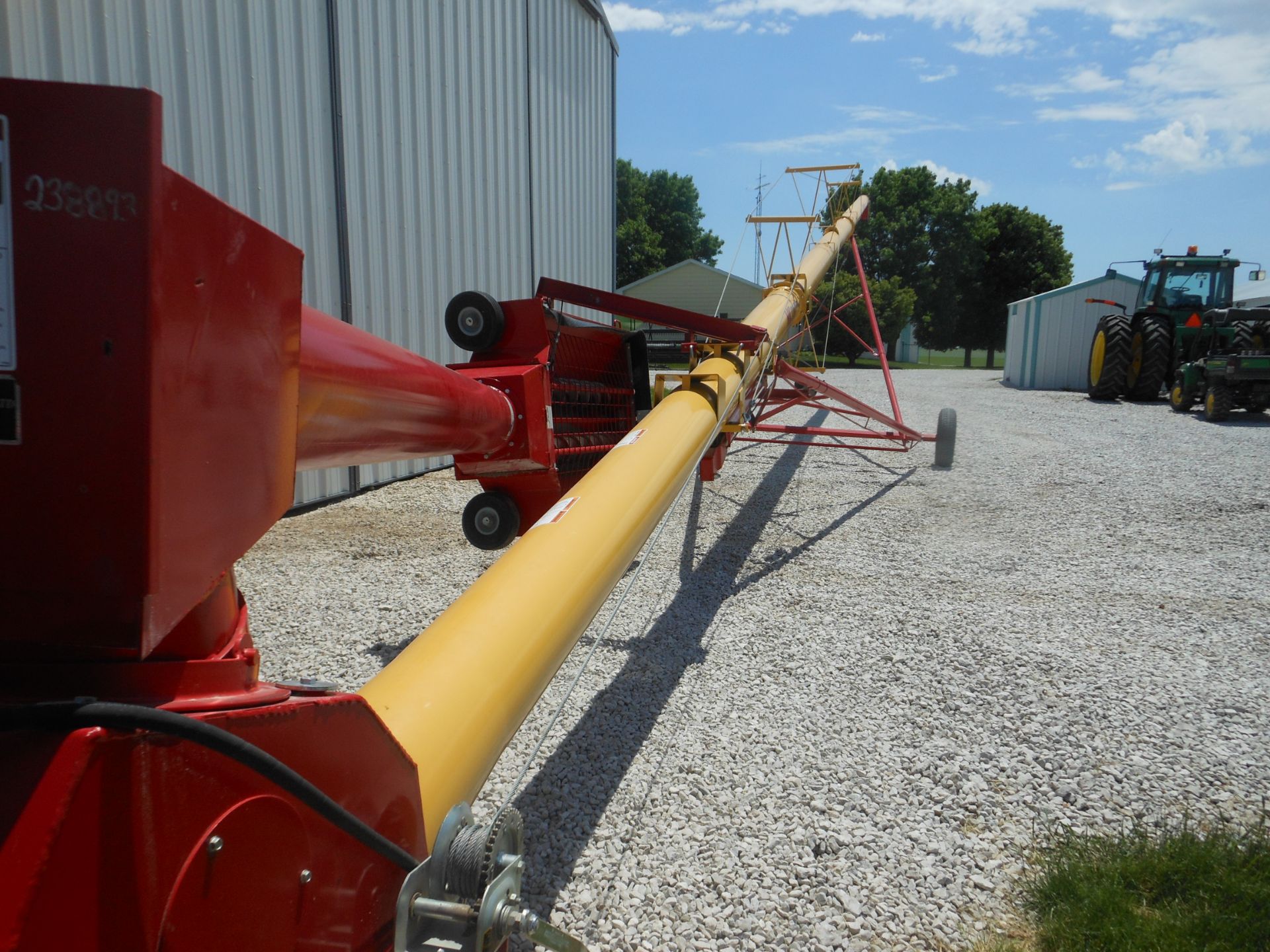 10”X71 Westfield auger w/truck hopper, hyd. raise. - Image 3 of 7