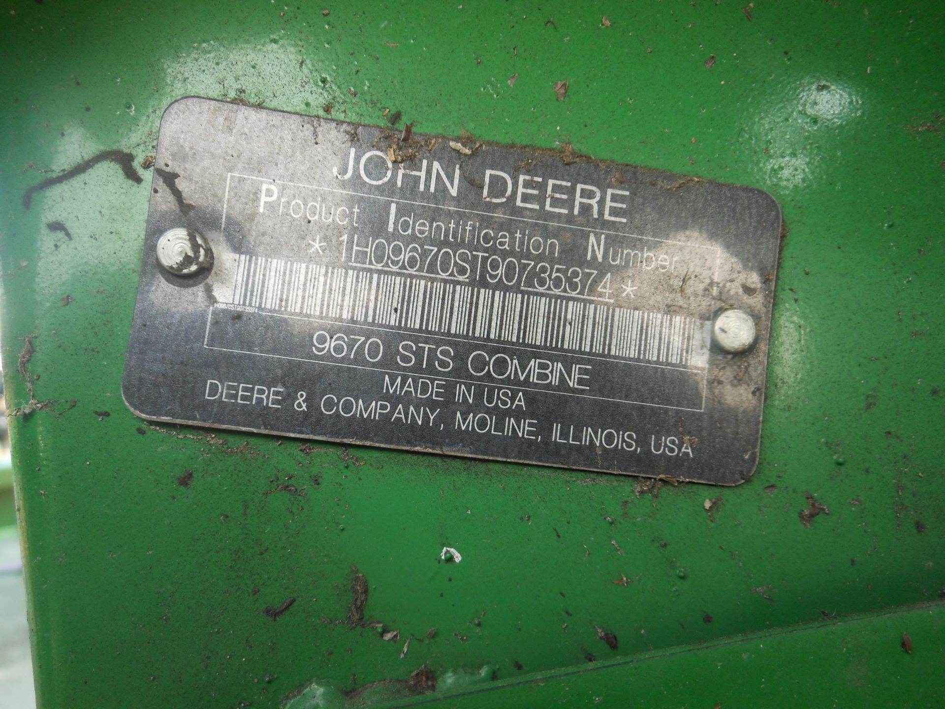 2009 JD 9670 STS bullet rotor - Image 3 of 8