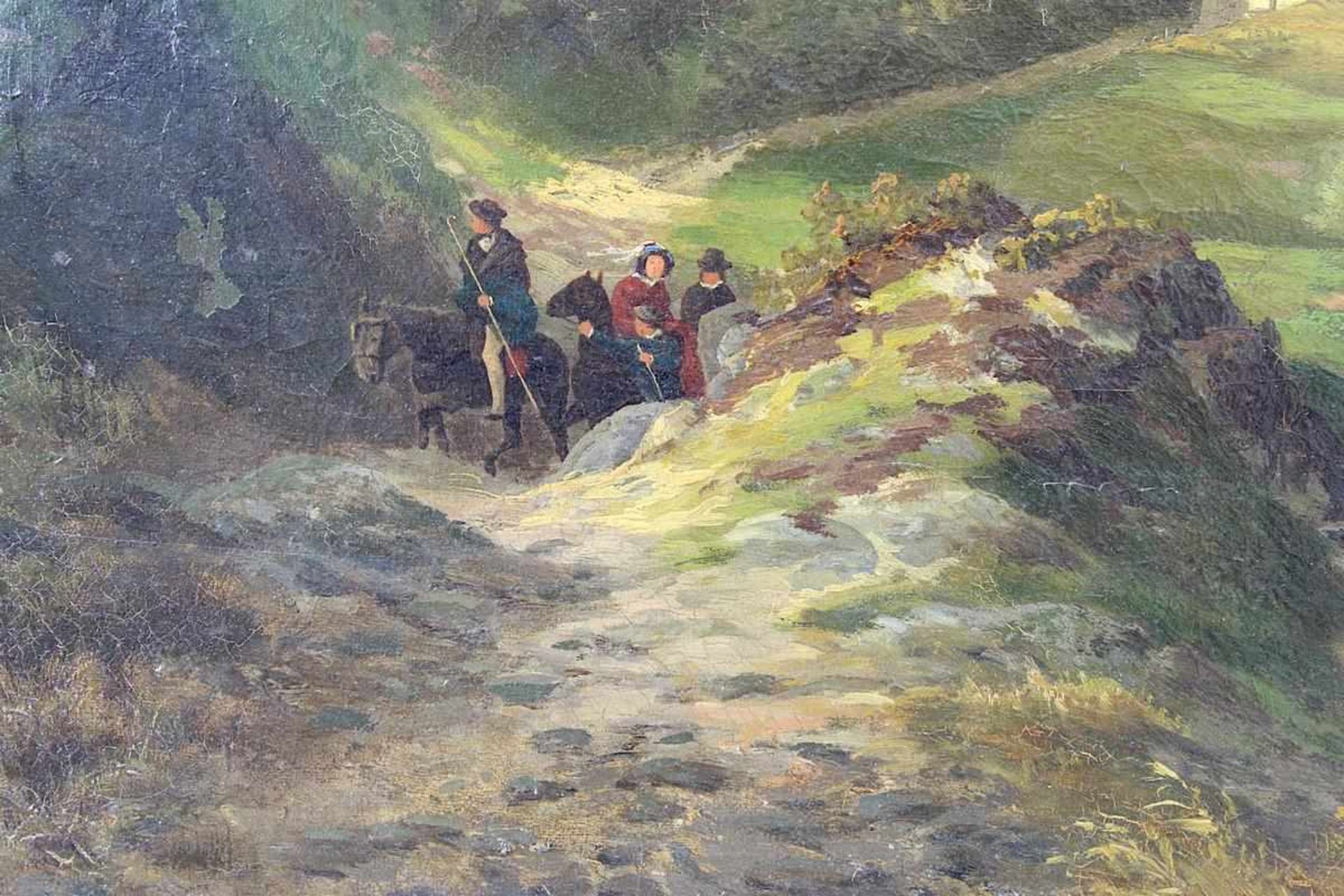 Ernst (Gebirgsmaler), Staubbachfall und andere Wasserfälle im Lauterbrunnental, Berner Oberland - Bild 7 aus 8