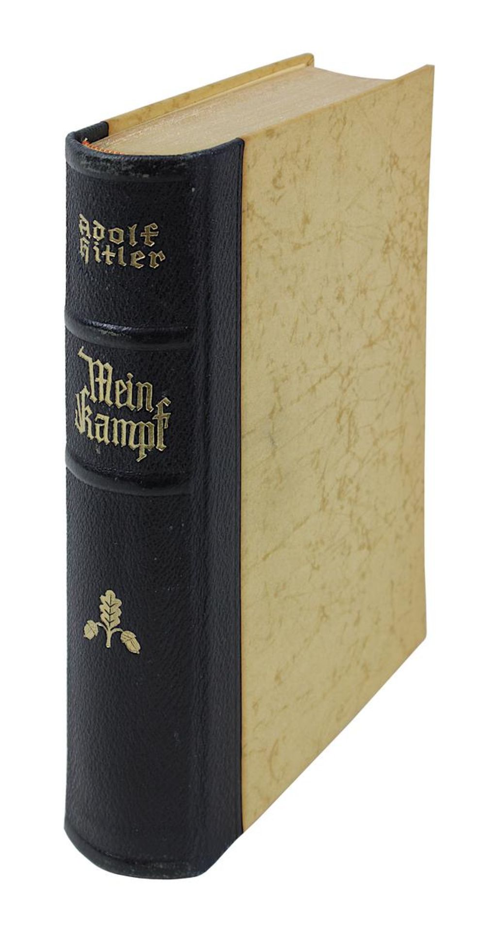 Hitler, Adolf, "Mein Kampf", 2 Bände in einem einem Band, 474./ 478. Auflage, Zentralverlag der - Bild 2 aus 2