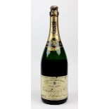 1 Magnum-Flasche Champagner, 1952, Giesler & Co. Avize France, extra superior brut, Füllhöhe unter