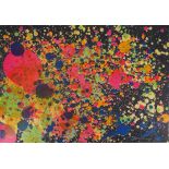 Walasse TING Cosmos : Color Explosion, 1974 Original lithograph Handsigned in [...]