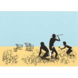 Banksy Trolleys (colour), 2007 Hand signed screen printing with certificate of [...]