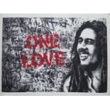 Mr. Brainwash Happy Birthday Bob Marley - One Love (Red), 2019 Stencil-enhanced [...]