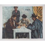 Paul CÉZANNE (after) Card Players, 1929 Engraving and aquatint on Arches [...]