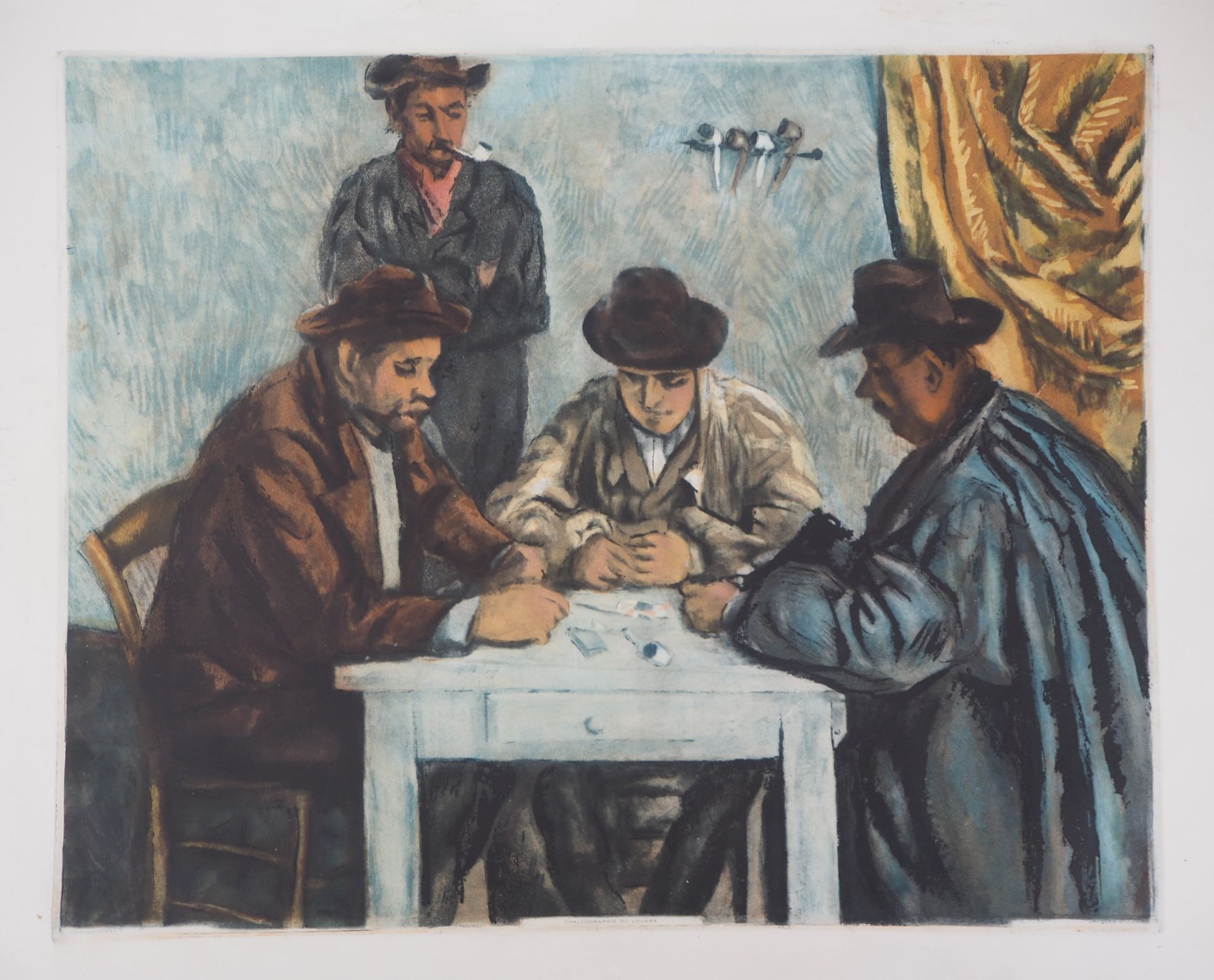 Paul CÉZANNE (after) Card Players, 1929 Engraving and aquatint on Arches [...]