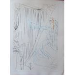 Salvador DALI Queen Iseult and her daughter Original engraving Signed in pencil with [...]
