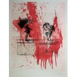 Dado (Miodrag Djuric said) Blood Festival Original etching (Etching and aquatint) on [...]