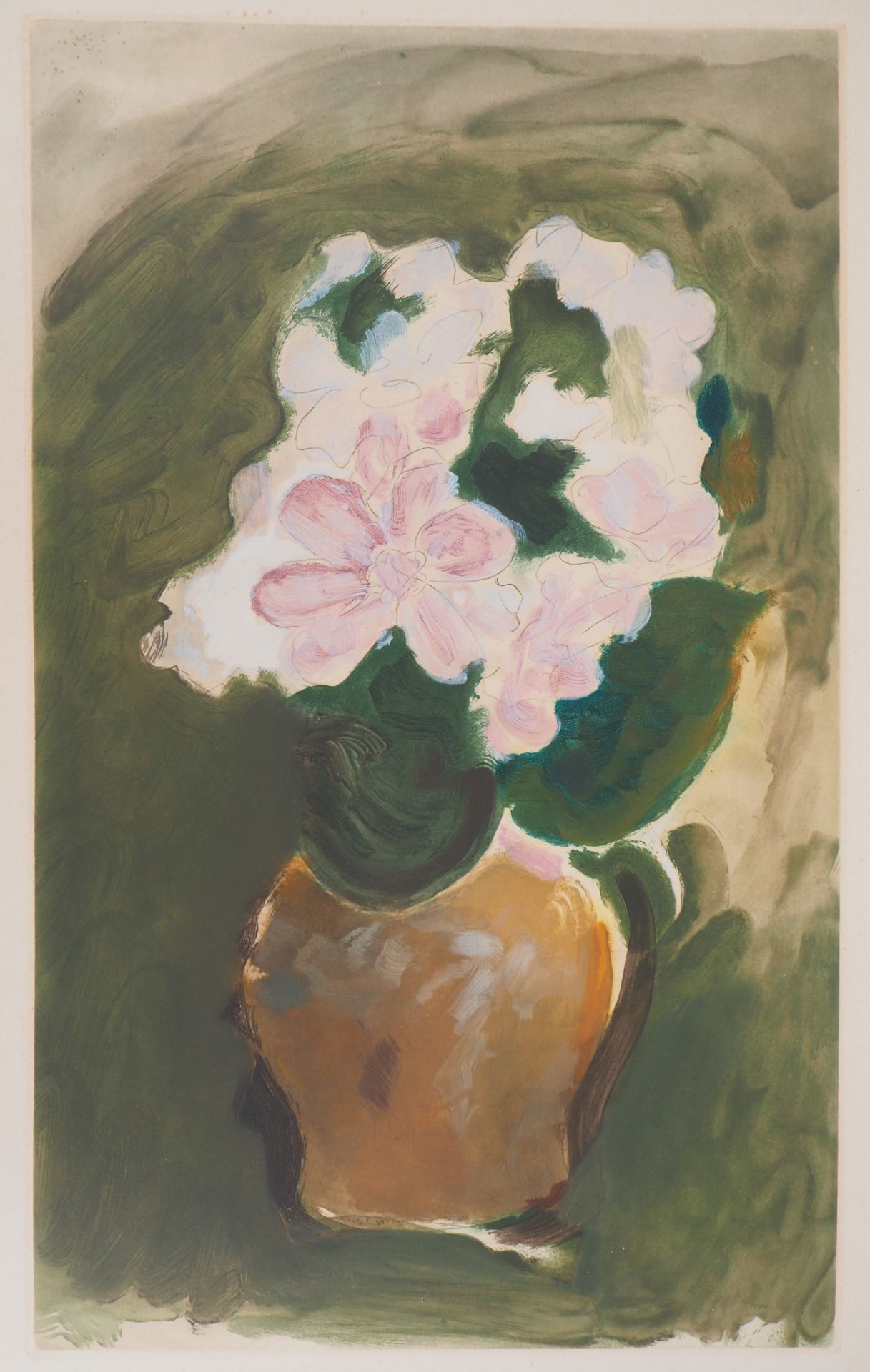 Georges Braque (1882-1963) The pink bouquet, ca. 1955 Hand signed engraving Colour [...] - Bild 3 aus 6