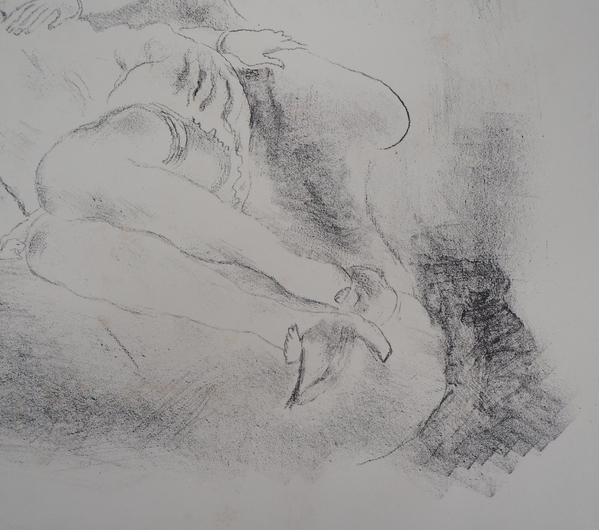 Jules PASCIN (1885-1930) Two women Original lithograph on Vellum Signed in [...] - Bild 6 aus 8