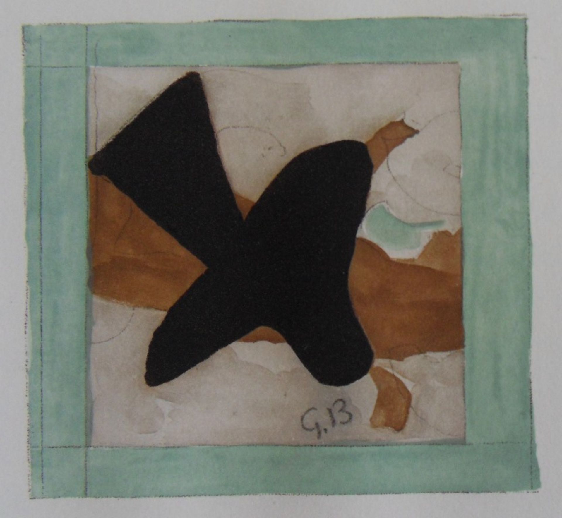 Georges BRAQUE Flying bird Etching and aquatint (printed in Crommelynck [...]
