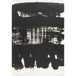 Pierre SOULAGES Lithograph n°21 Original lithograph on paper Signed on the lower [...]