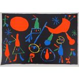 Joan Miro (after) People in the stars, 1949 Lithograph and stencil after an oil by [...]