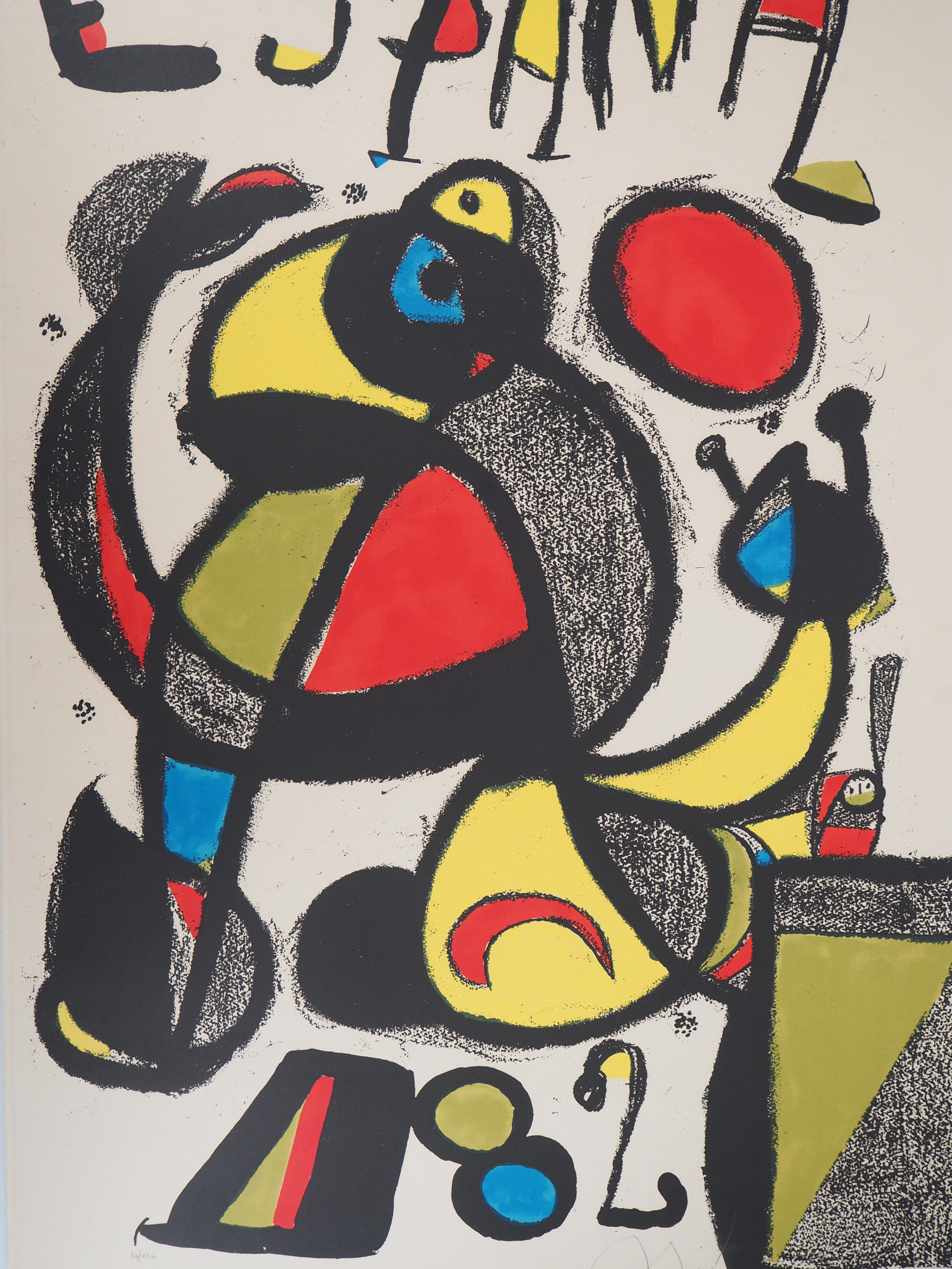 Joan MIRO España 82 (World Cup), 1982 Original lithograph Signed in pencil Numbered [...] - Image 9 of 9