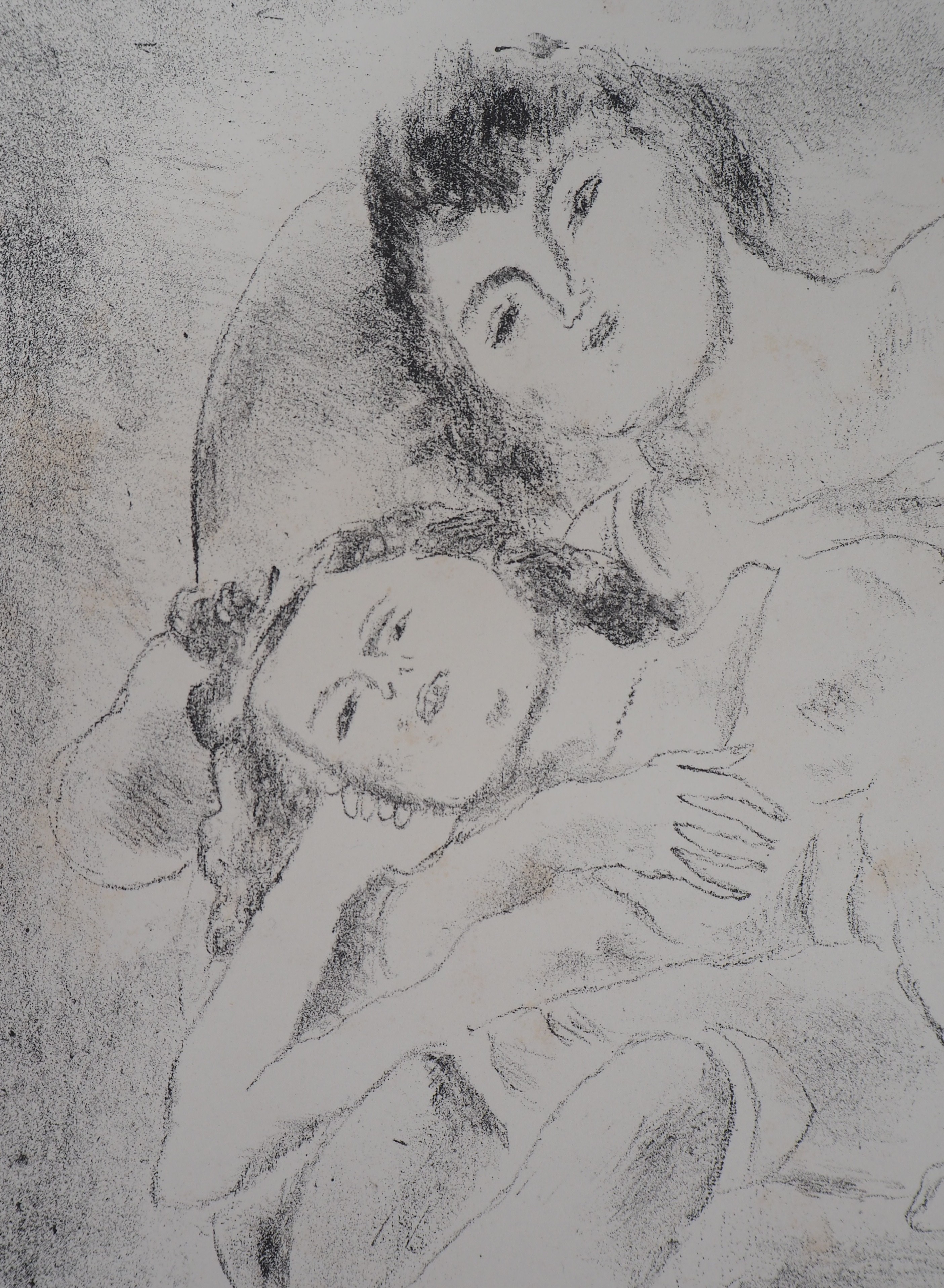 Jules PASCIN (1885-1930) Two women Original lithograph on Vellum Signed in [...] - Image 7 of 8