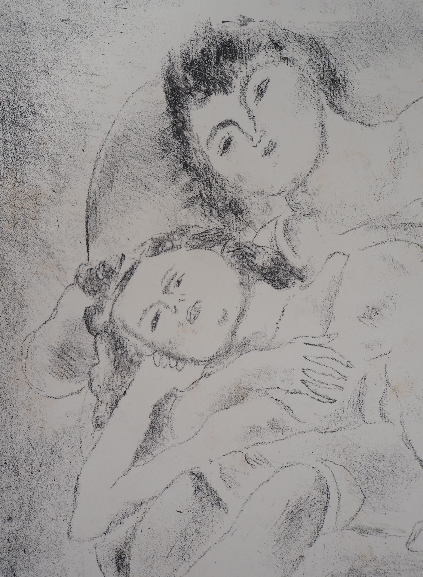 Jules PASCIN (1885-1930) Two women Original lithograph on Vellum Signed in [...] - Bild 7 aus 8