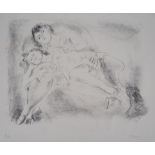 Jules PASCIN (1885-1930) Two women Original lithograph on Vellum Signed in [...]