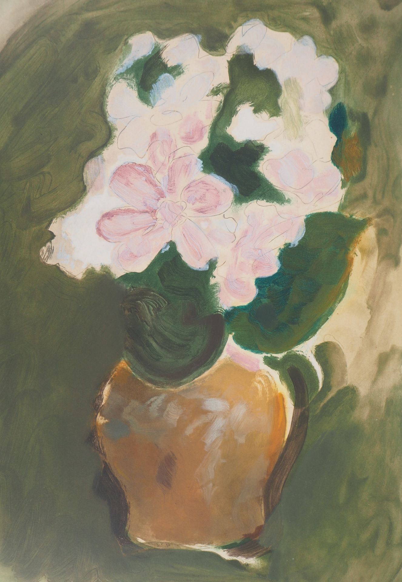 Georges Braque (1882-1963) The pink bouquet, ca. 1955 Hand signed engraving Colour [...] - Bild 6 aus 6