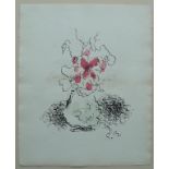 Georges Braque The Vase Lithograph on Vellum Richard de Bas Signed in the [...]