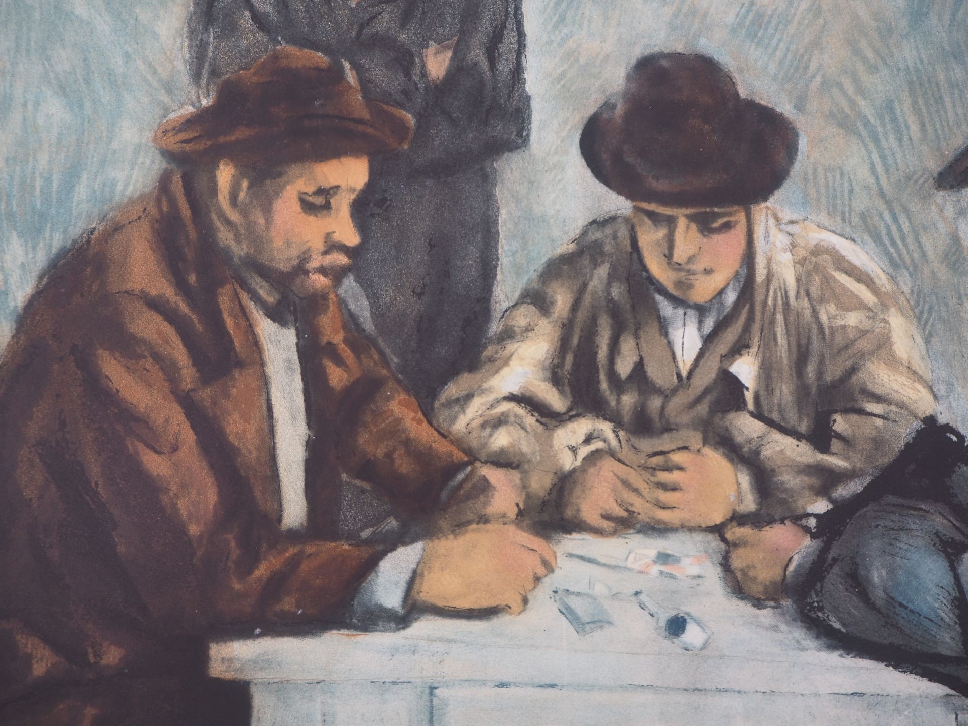 Paul CÉZANNE (after) Card Players, 1929 Engraving and aquatint on Arches [...] - Bild 7 aus 9