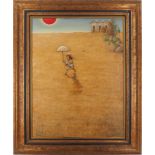 Mordecai MOREH The Poodle, 1978 Oil painting Signed lower right Countersigned, [...]