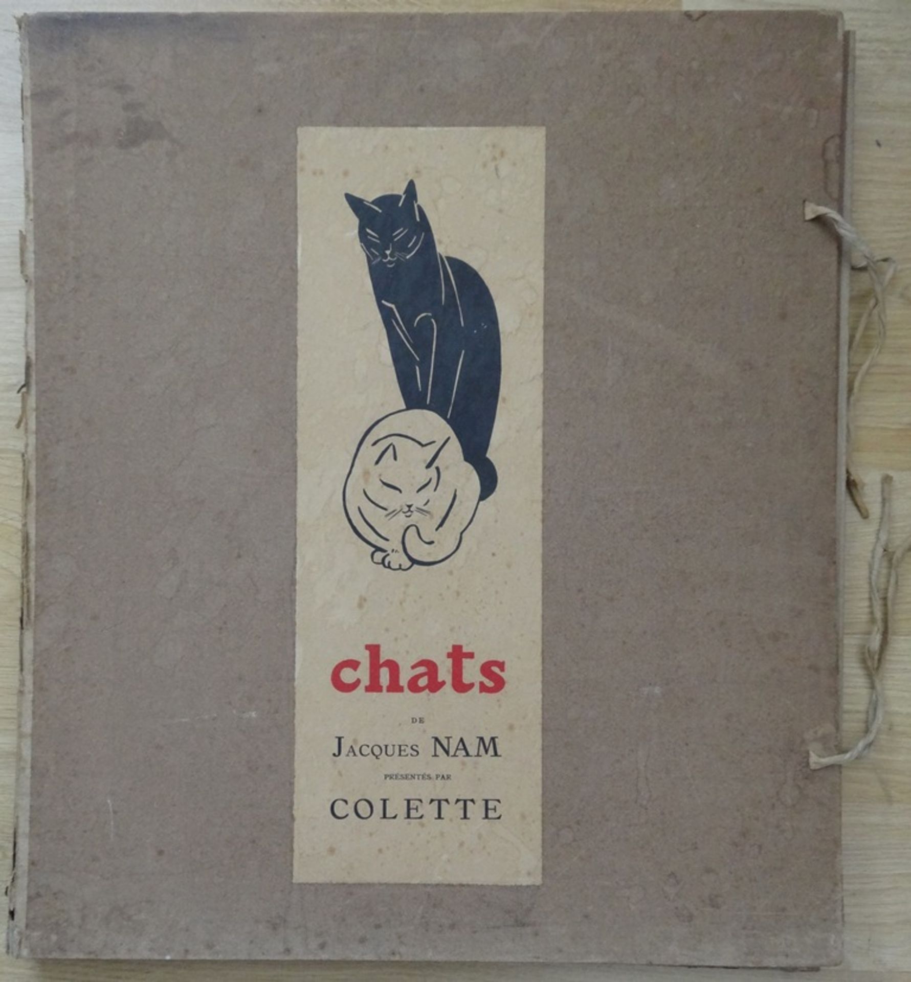 Jacques Nam (1881-1974) The Cats - Suite of 5 engravings signed in pencil Each [...] - Bild 7 aus 10
