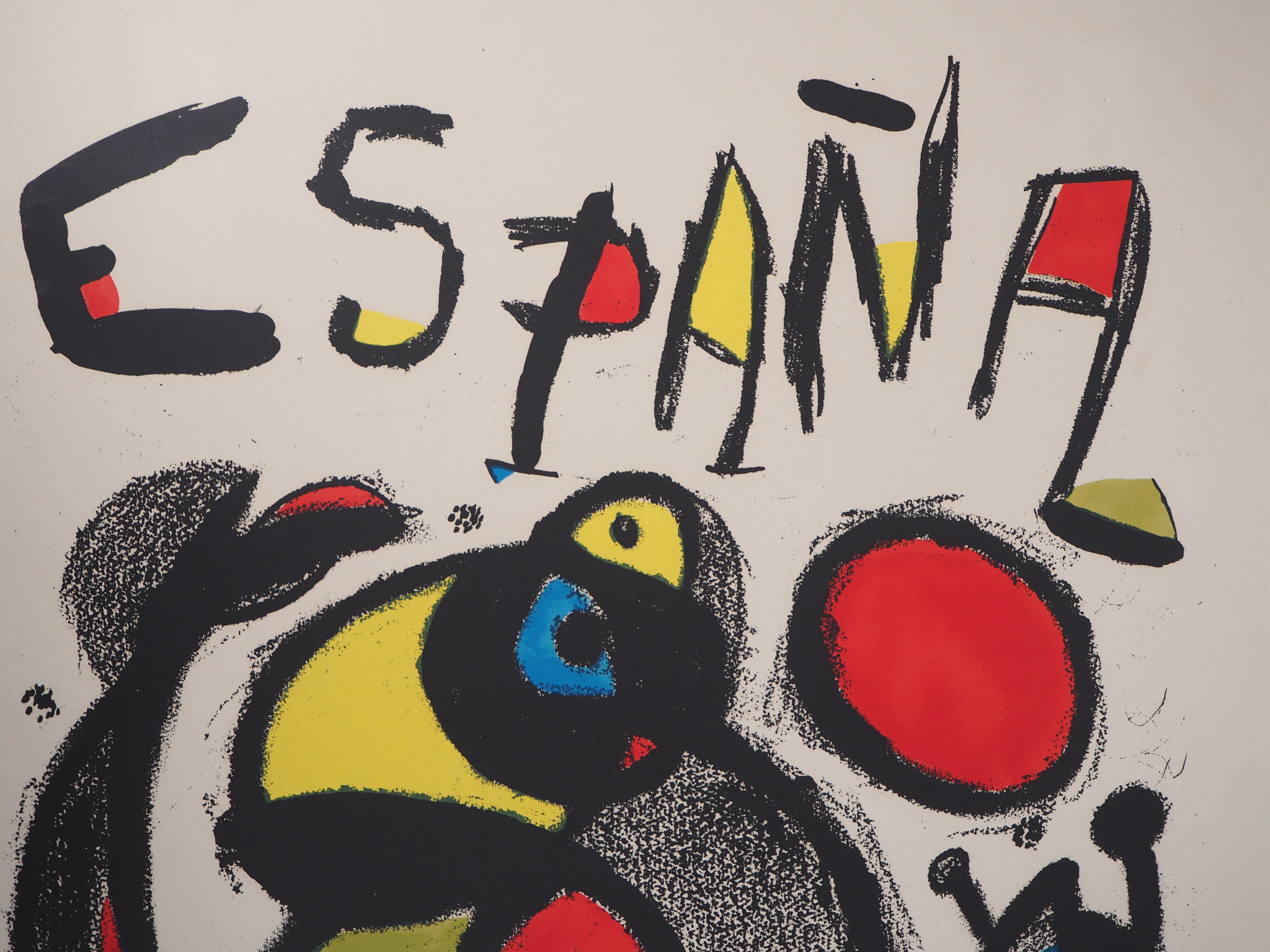 Joan MIRO España 82 (World Cup), 1982 Original lithograph Signed in pencil Numbered [...] - Image 4 of 9