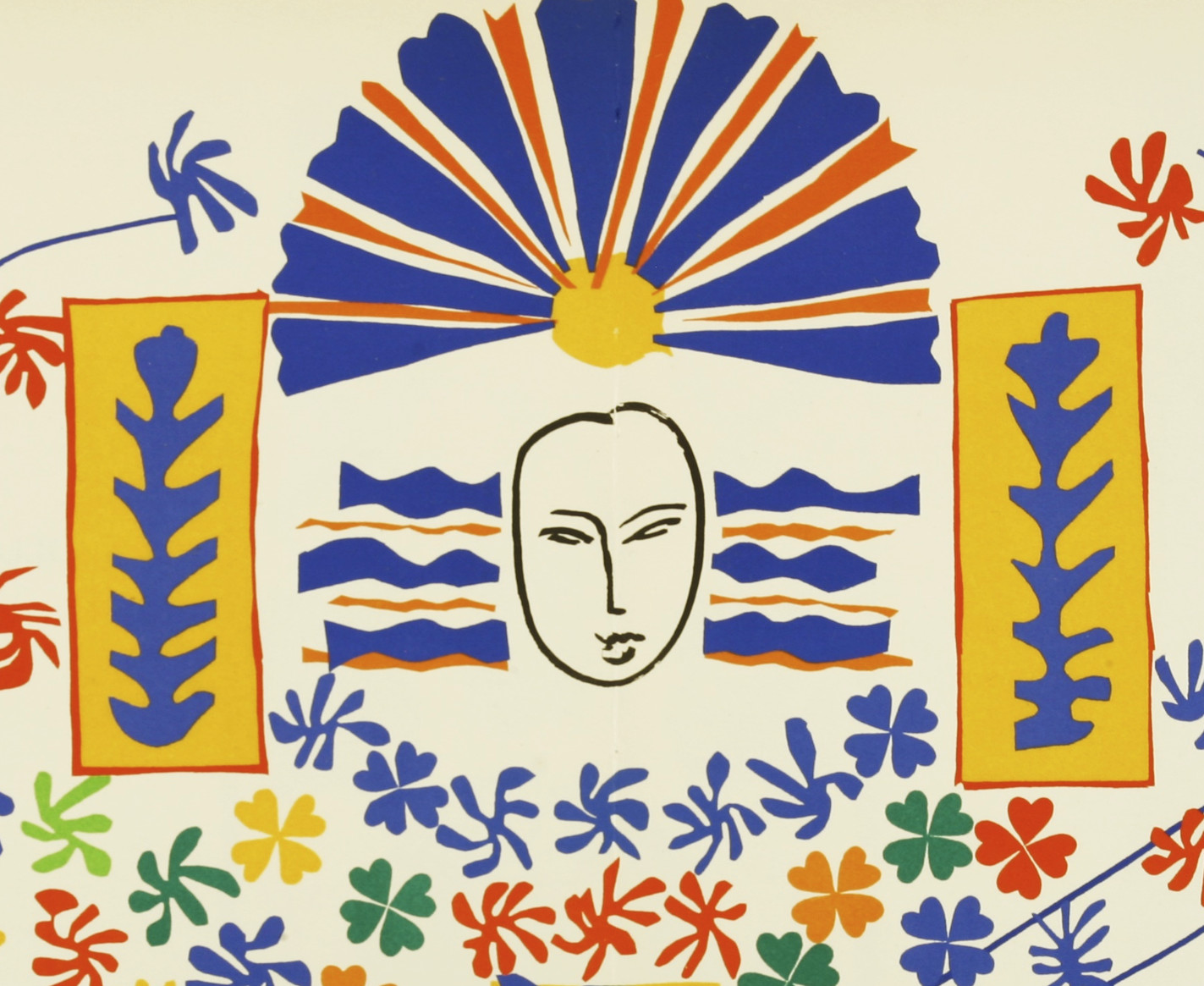 Henri Matisse Apollo, 1958 Original Lithograph. Sizes: 14 × 21 in 35.6 × 53.3 cm [...] - Image 2 of 5