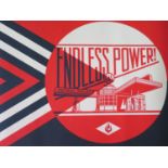 Shepard Fairey (Obey) Endless Power Petrol Palace (Red) 2019 Silkscreen on cream [...]