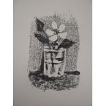 Pablo PICASSO Flowers in a glass, 1947 Original lithograph On watermarked [...]