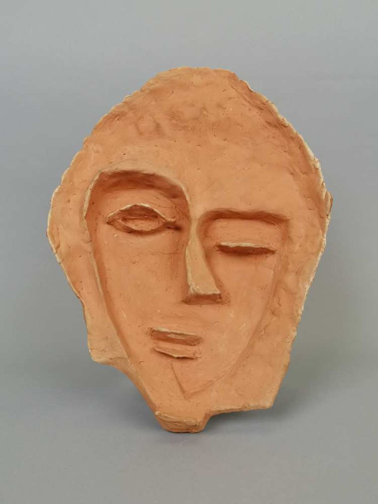 Basil Ivan RAKOCZI (1908-1979). Masque. Terre cuite originale. 29 x 20 cm.