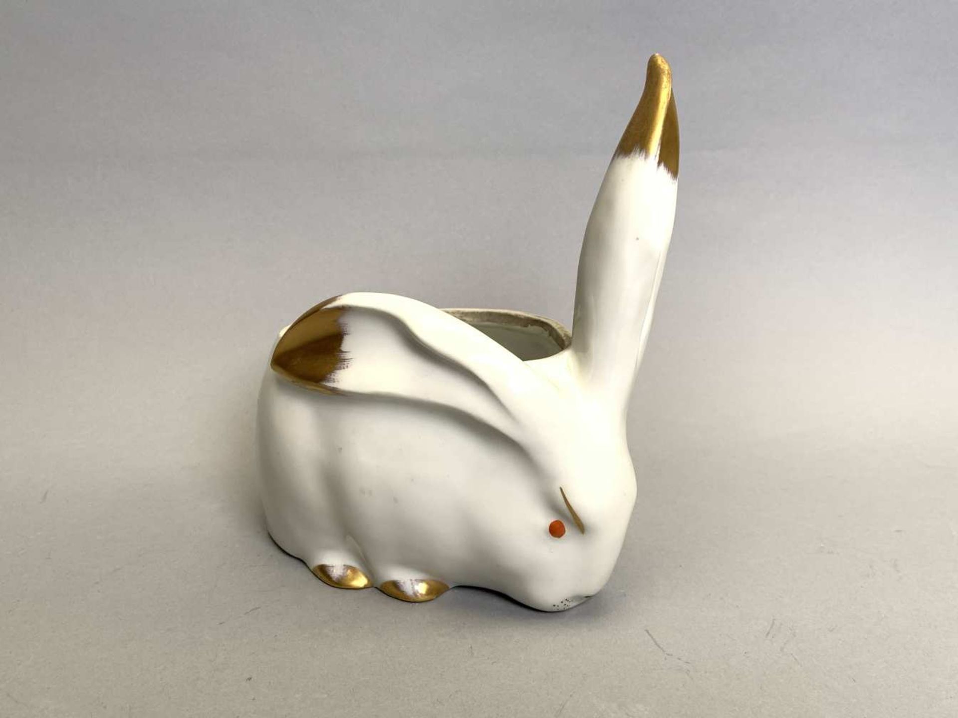 Édouard-Marcel SANDOZ (1888-1971) Sculpteur & Théodore HAVILAND Éditeur. « Lapin » le modèle conçu