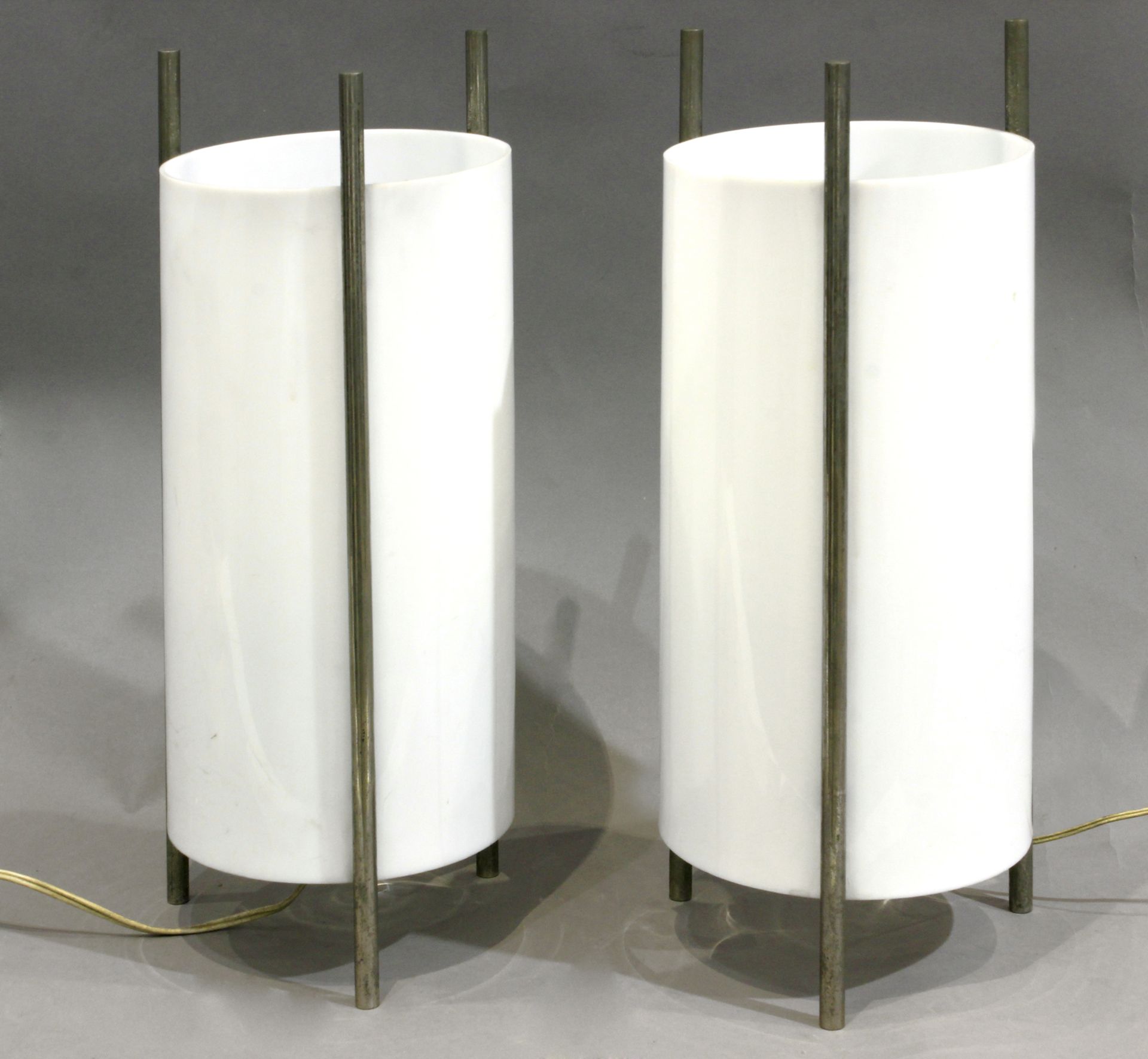 A pair of Japan style table lamps circa 1960