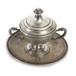 A late 19th century probably French silver spice container