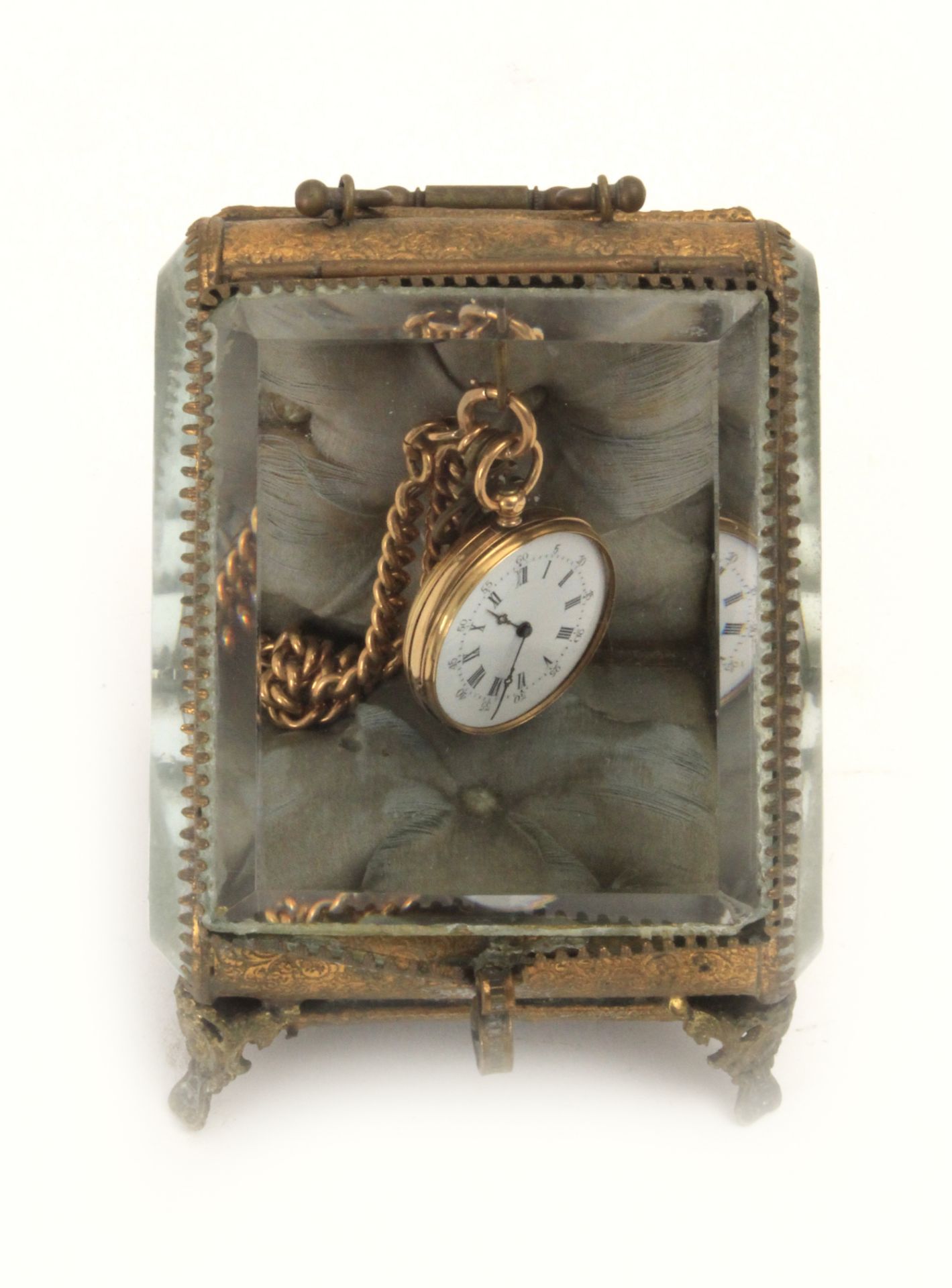 A French gold open face pocket watch circa 1838-1919 - Image 4 of 7