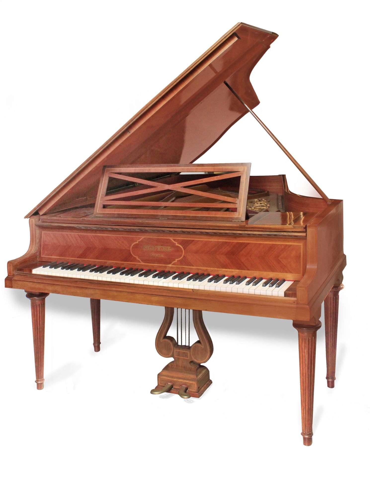 Pleyel. A 19th century Fernandino period rosewood grand piano - Image 2 of 5