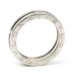 Bvlgari. B Zero 1. 18 k. white gold ring