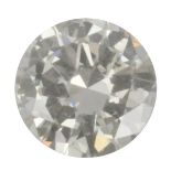 A 2,78 ct. brilliant cut diamond, colour L and clarity Vs2