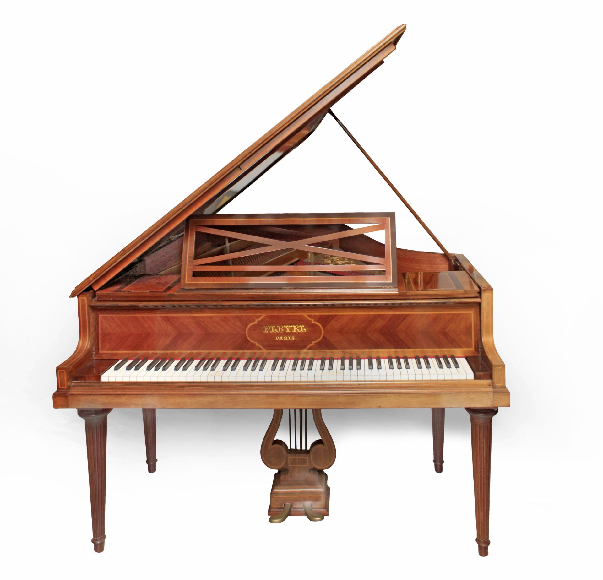 Pleyel. A 19th century Fernandino period rosewood grand piano