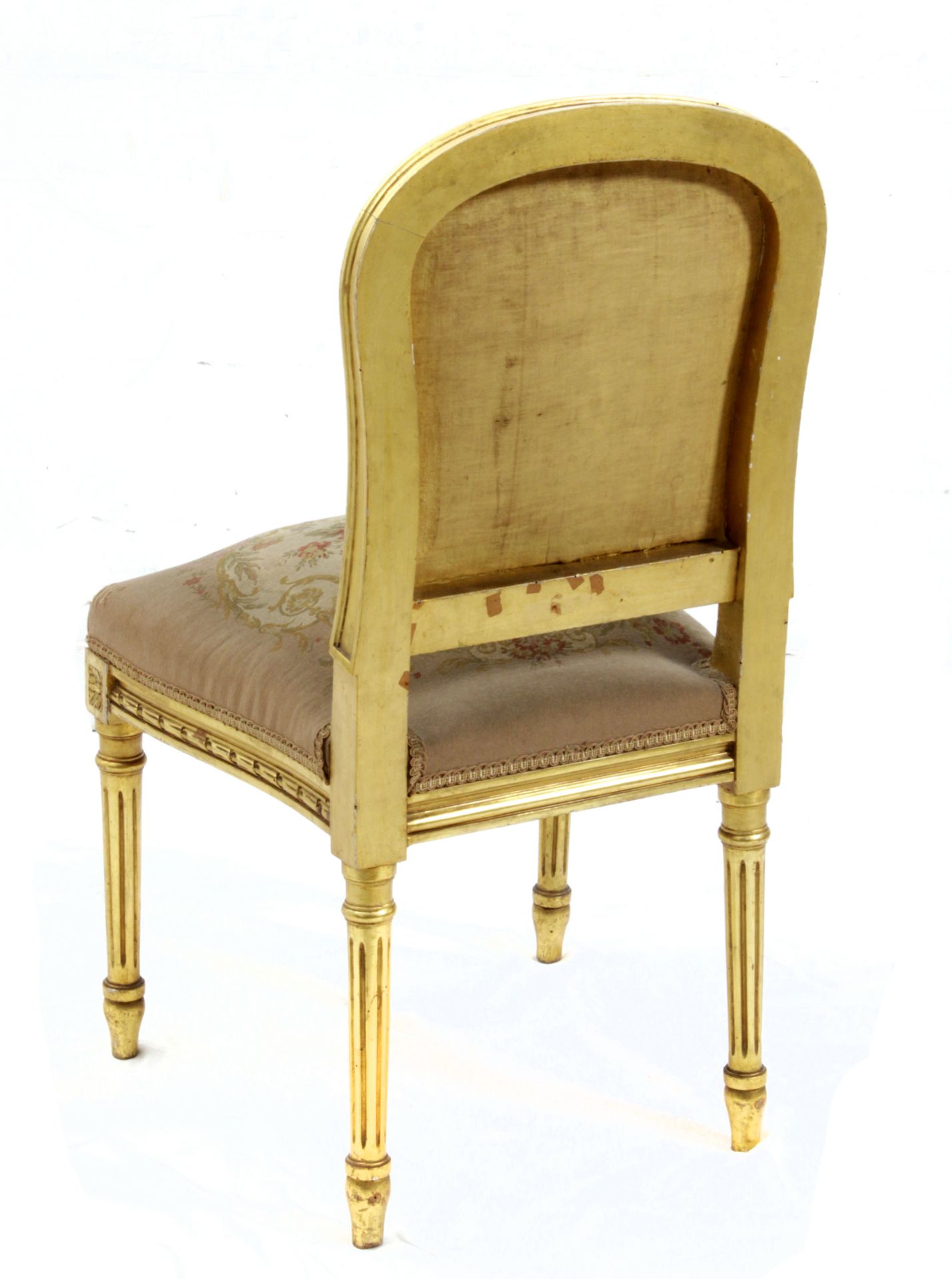 A set of four Louis XV style chairs - Bild 3 aus 4