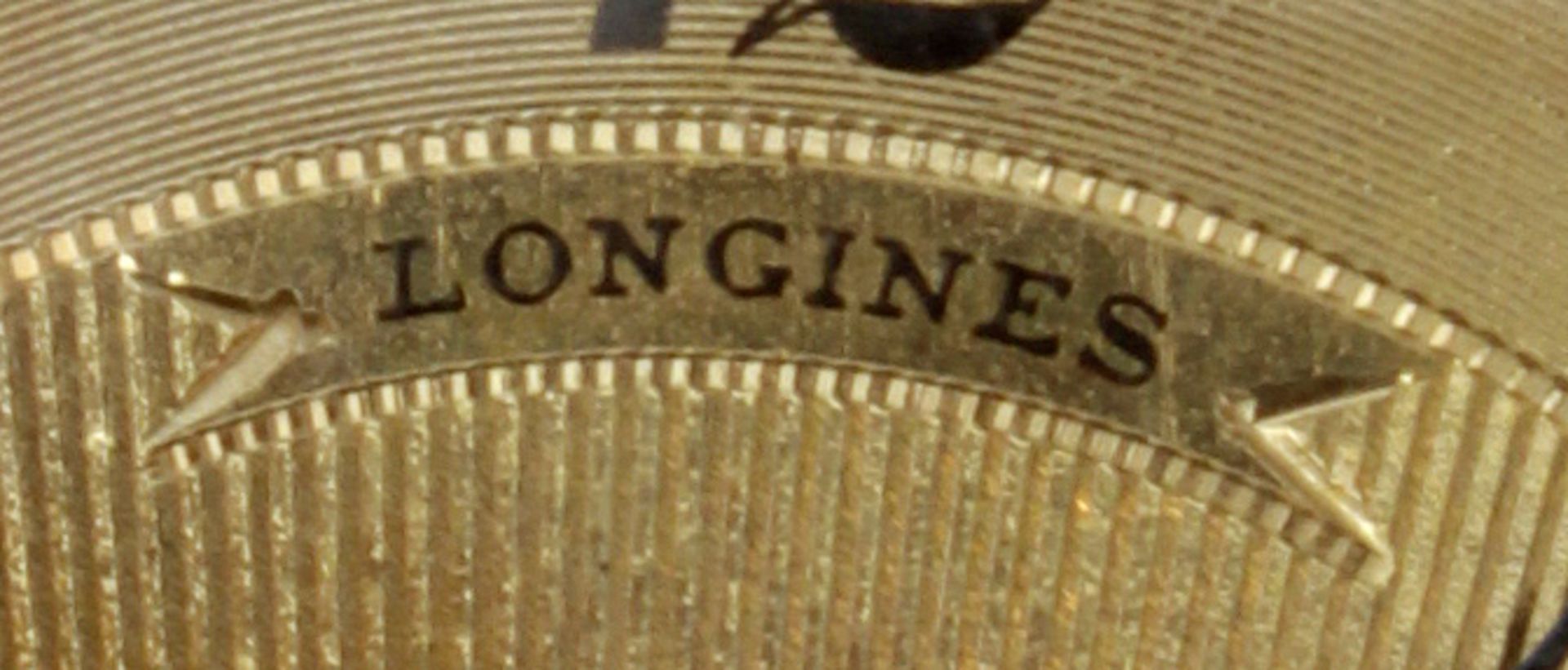 Longines. An 18k. yellow gold open face pocket watch circa 1900 - Bild 7 aus 13