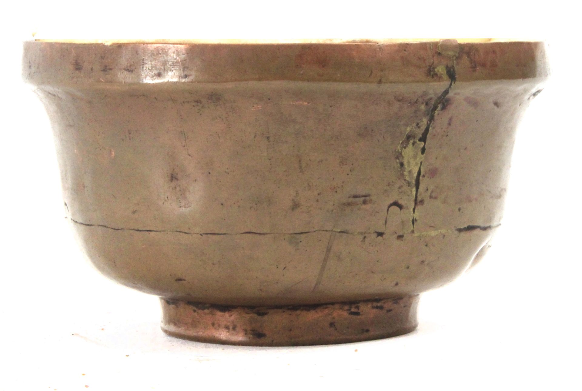 18th-19th centuries Tibetan jade bowl with its original case - Bild 4 aus 4