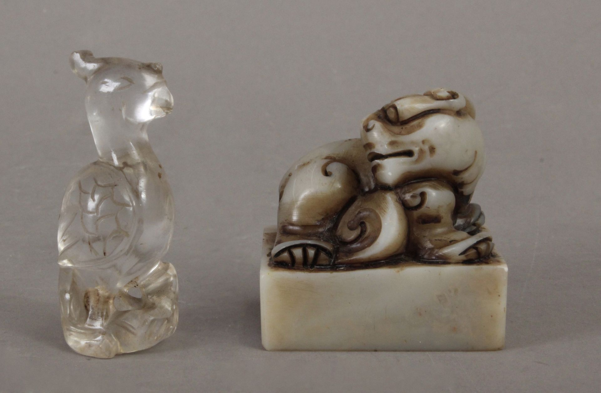 A pair of 20th century Chinese decorative objects