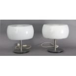 Vico Magistretti for Artemide circa 1960-1969. A pair of Erse table lamps