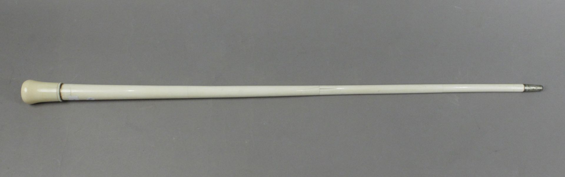 A 19th century English ivory walking cane