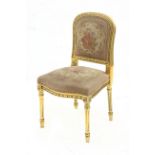 A set of four Louis XV style chairs