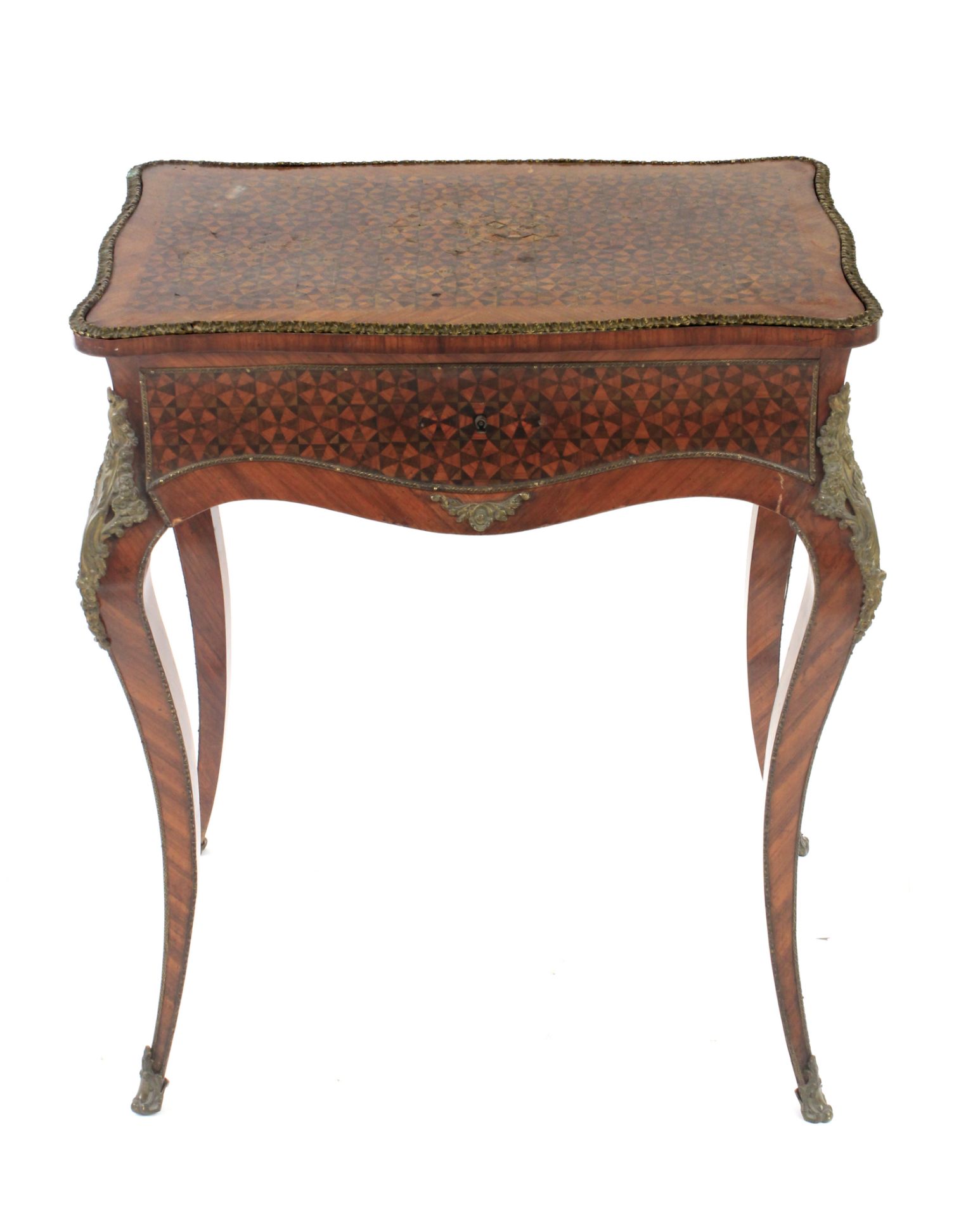 A Napoleón III style rosewood dressing table circa 1900 - Image 4 of 4