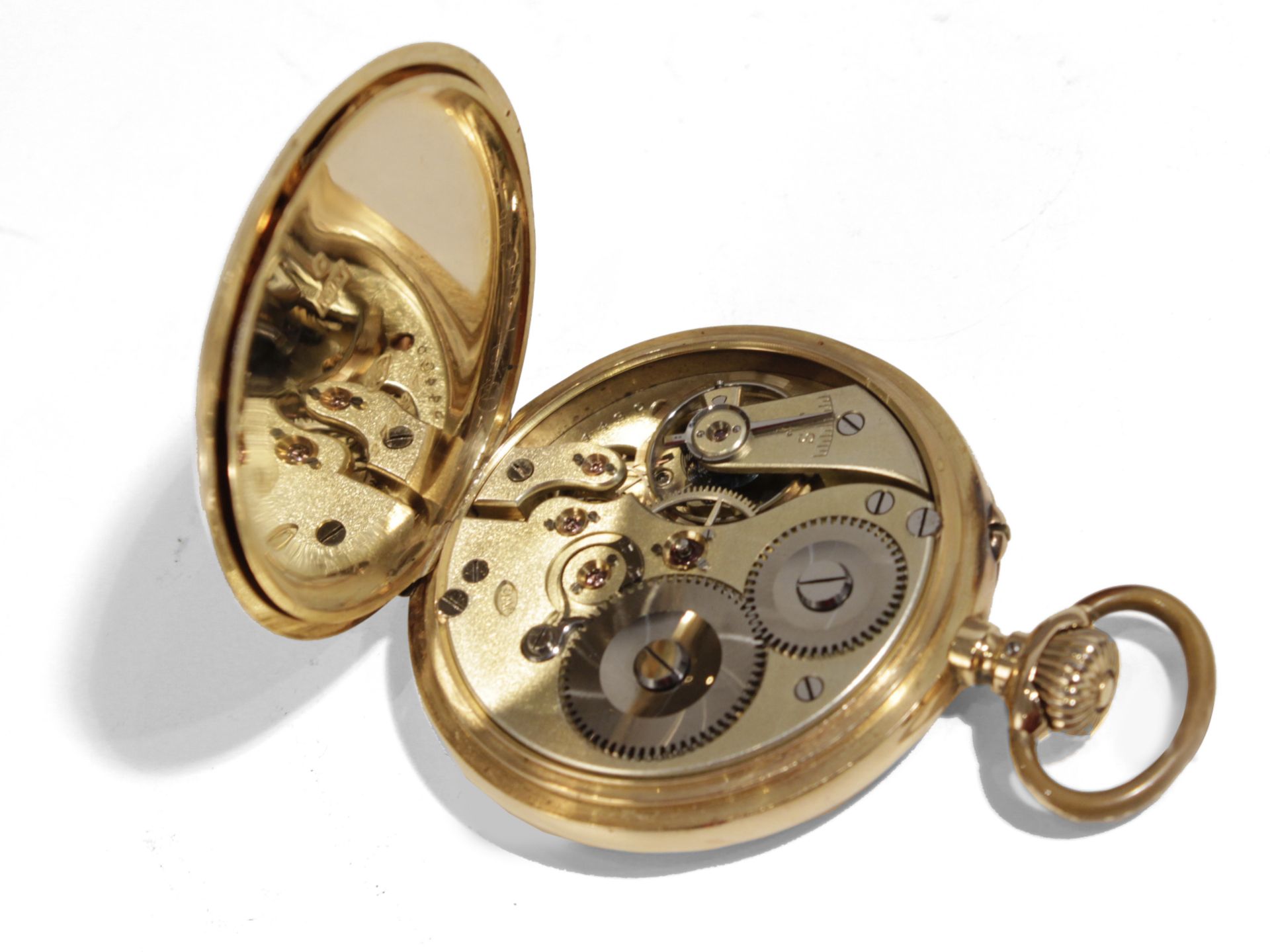 International Watch Company. An 18k. yellow gold open face pocket watch circa 1900 - Bild 2 aus 2