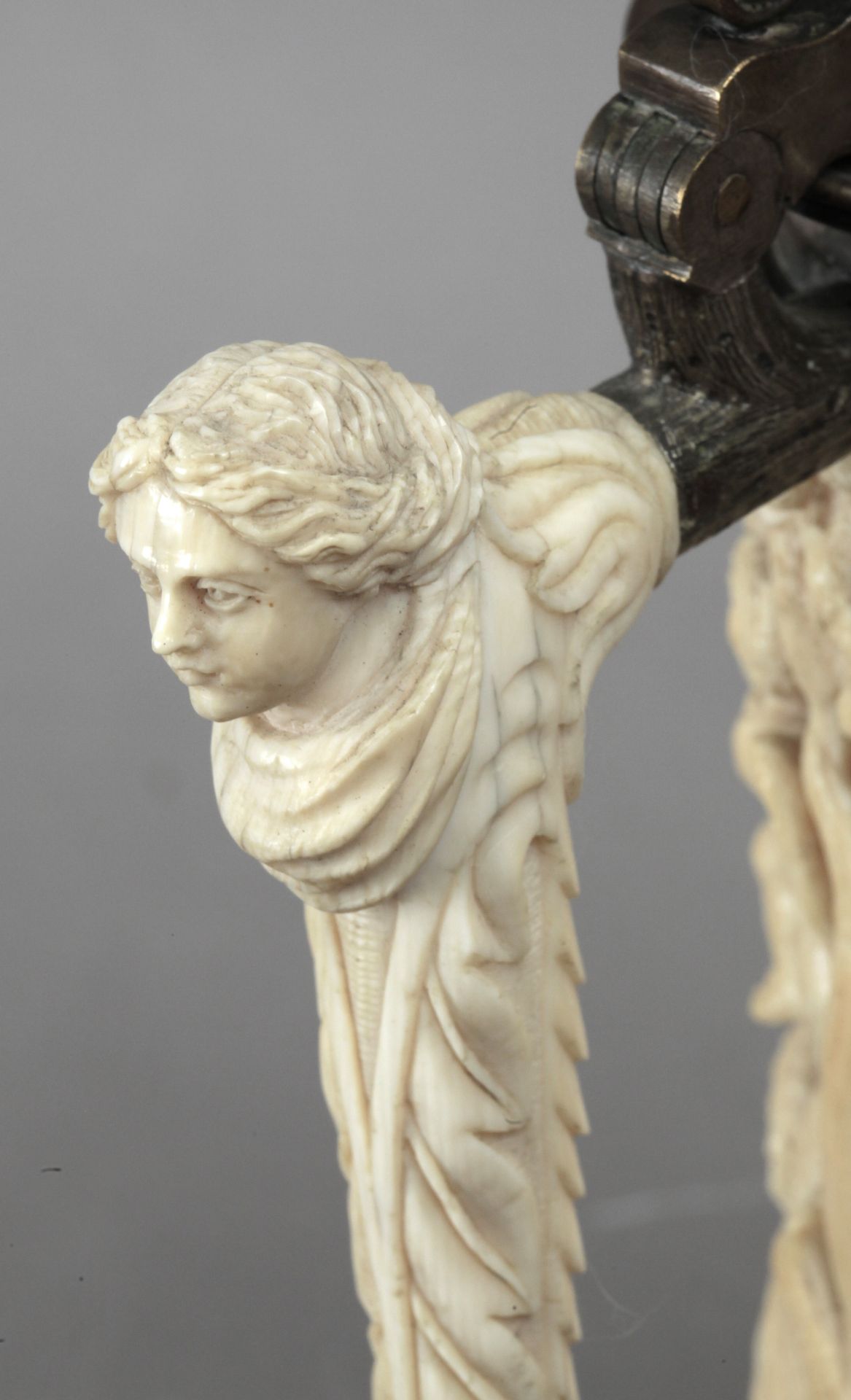A carved ivory tankard, Germany circa 1880 - Image 4 of 4